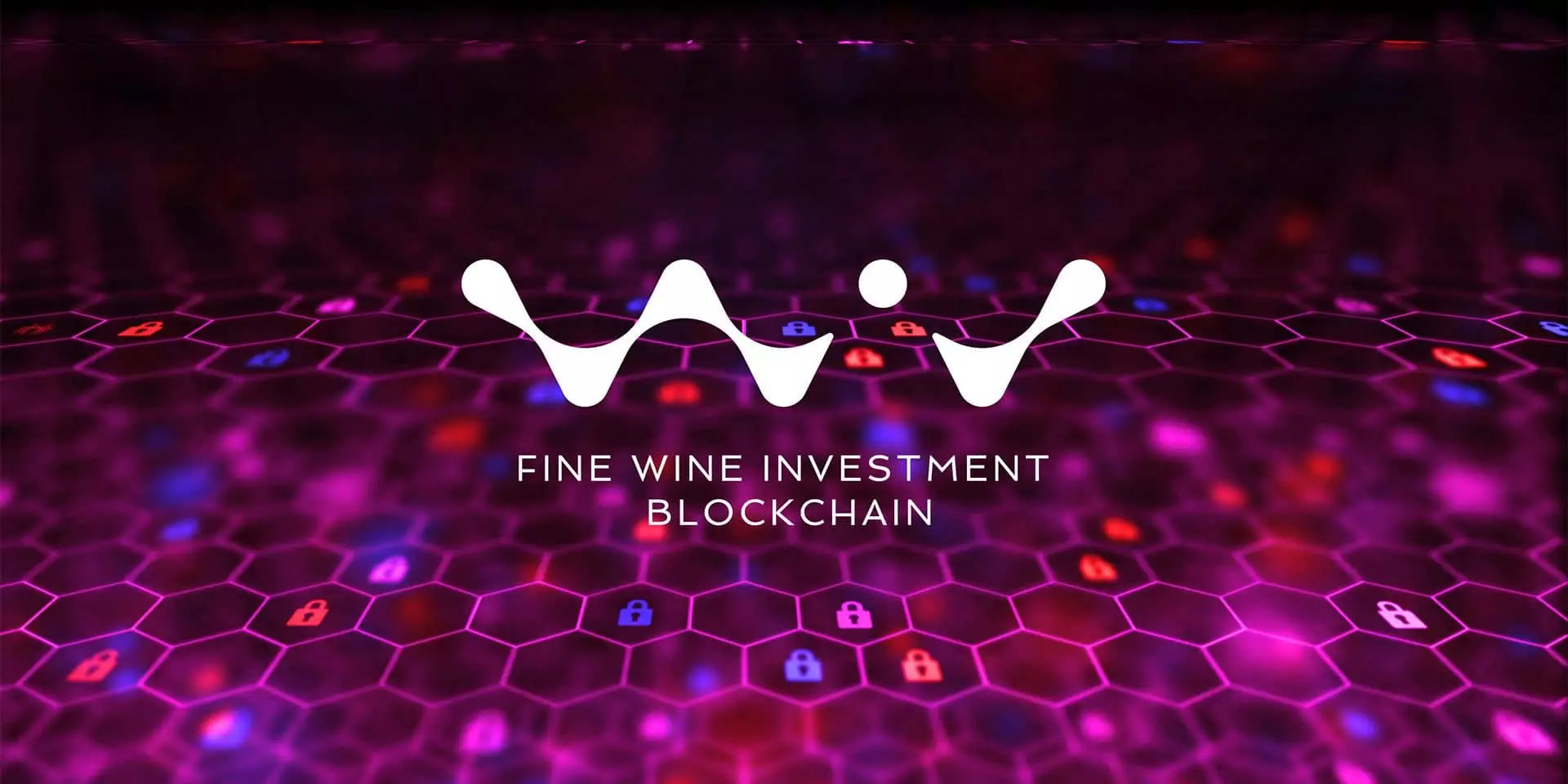 wiv logo blockchain nft wine banner