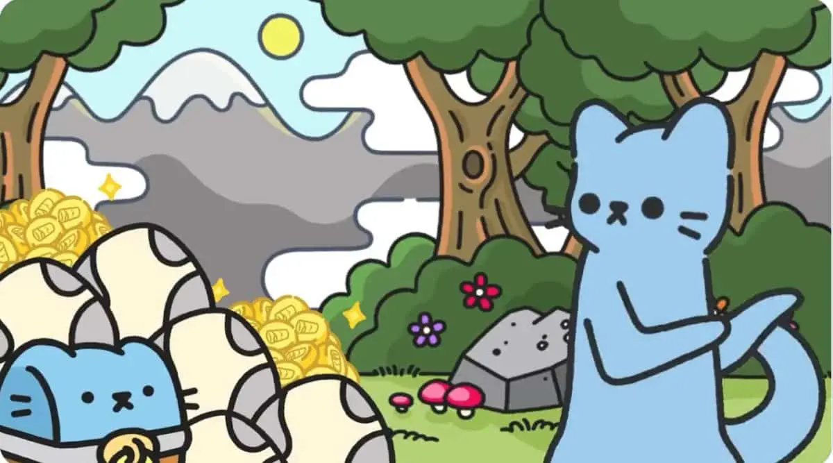Picture depicts cool cats pets
