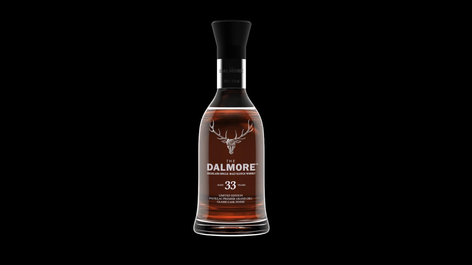 The Dalmore whiskey bottle