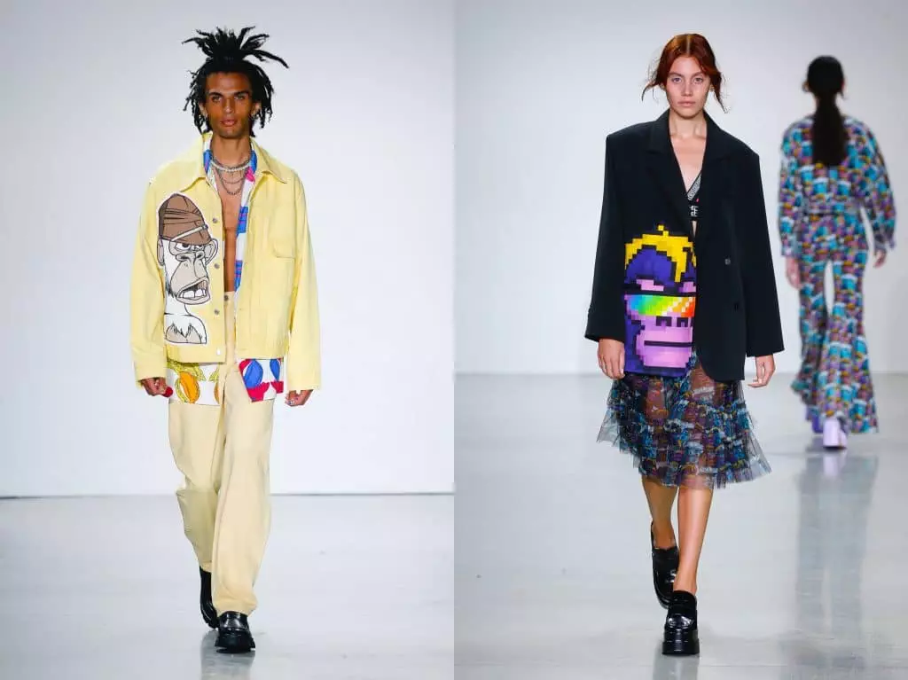 snaps from the vivienne tam fashion show at nyfw