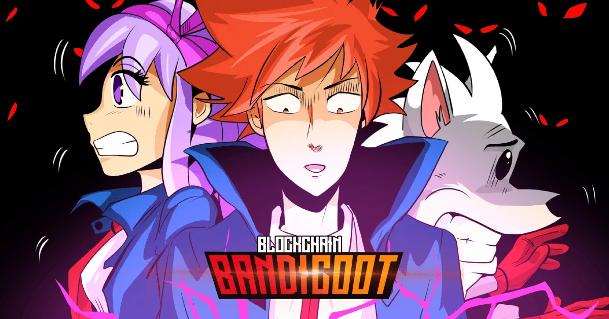 blockchain bandicoot nft collection comic book anime