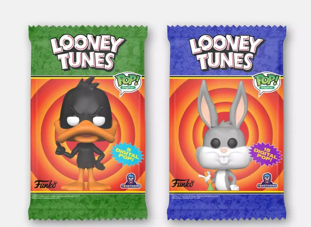 Looney Tunes digital collectibles Standard Pack and Premium Pack.