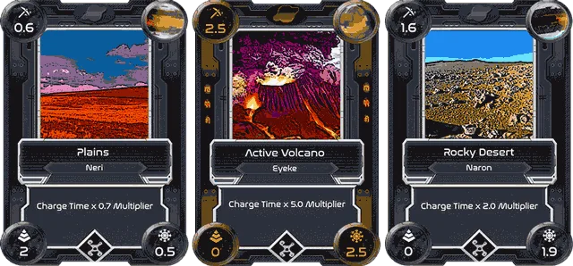 Alien Worlds Land NFT trading cards digital real estate playtoearn
