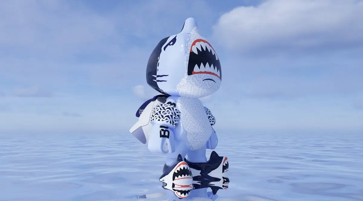 Sharky B Burberry Blanko Fashion metaverse Blankos Block party