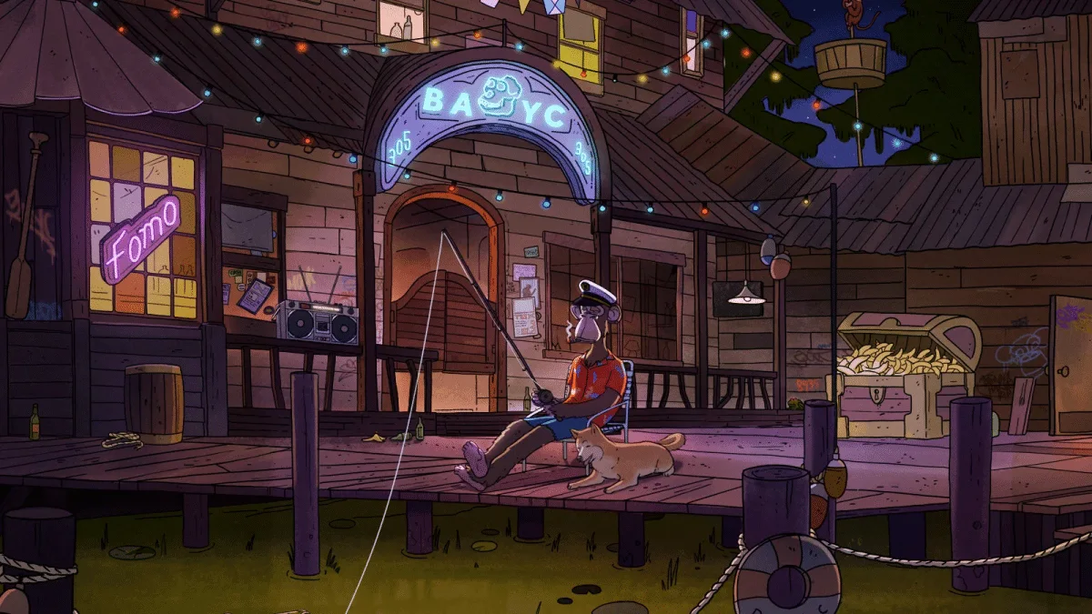 The picture shows BAYC, an NFT project that got it Discord hacked two days ago