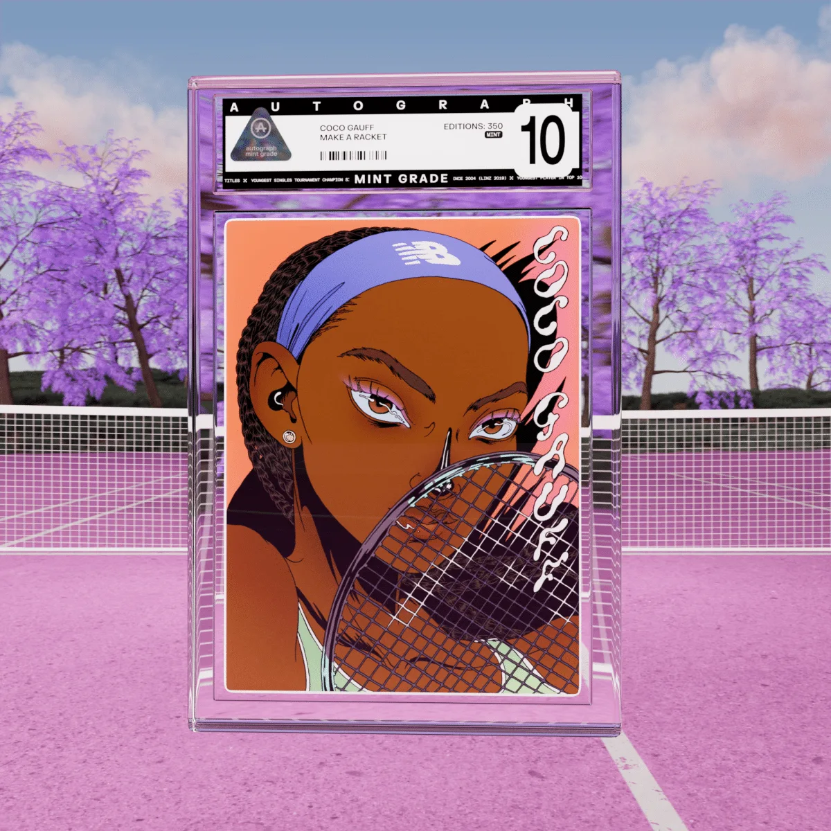 Coco Gauff "Make A Racket" NFT