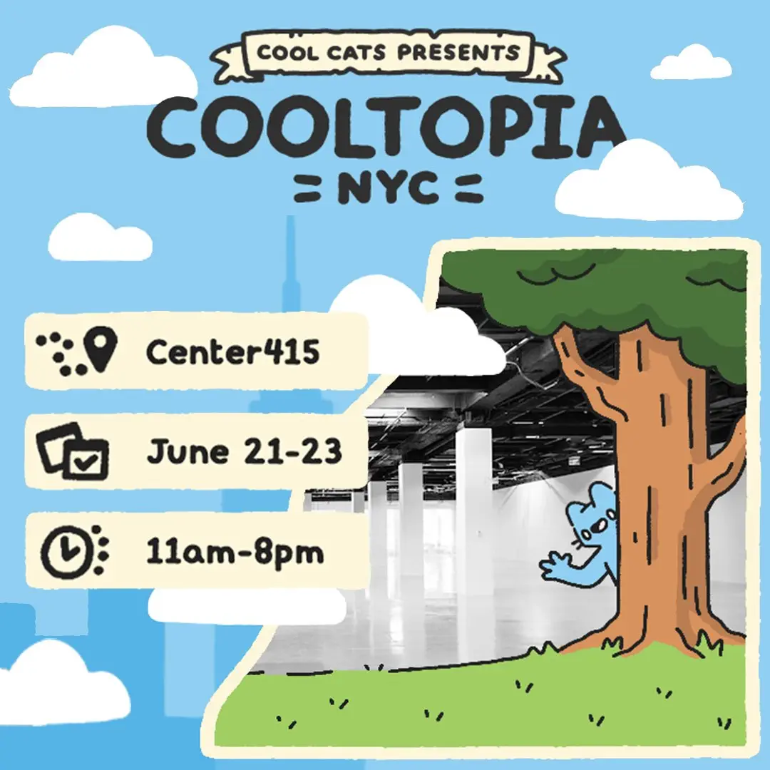 Cool Cats Cooltopia game poster