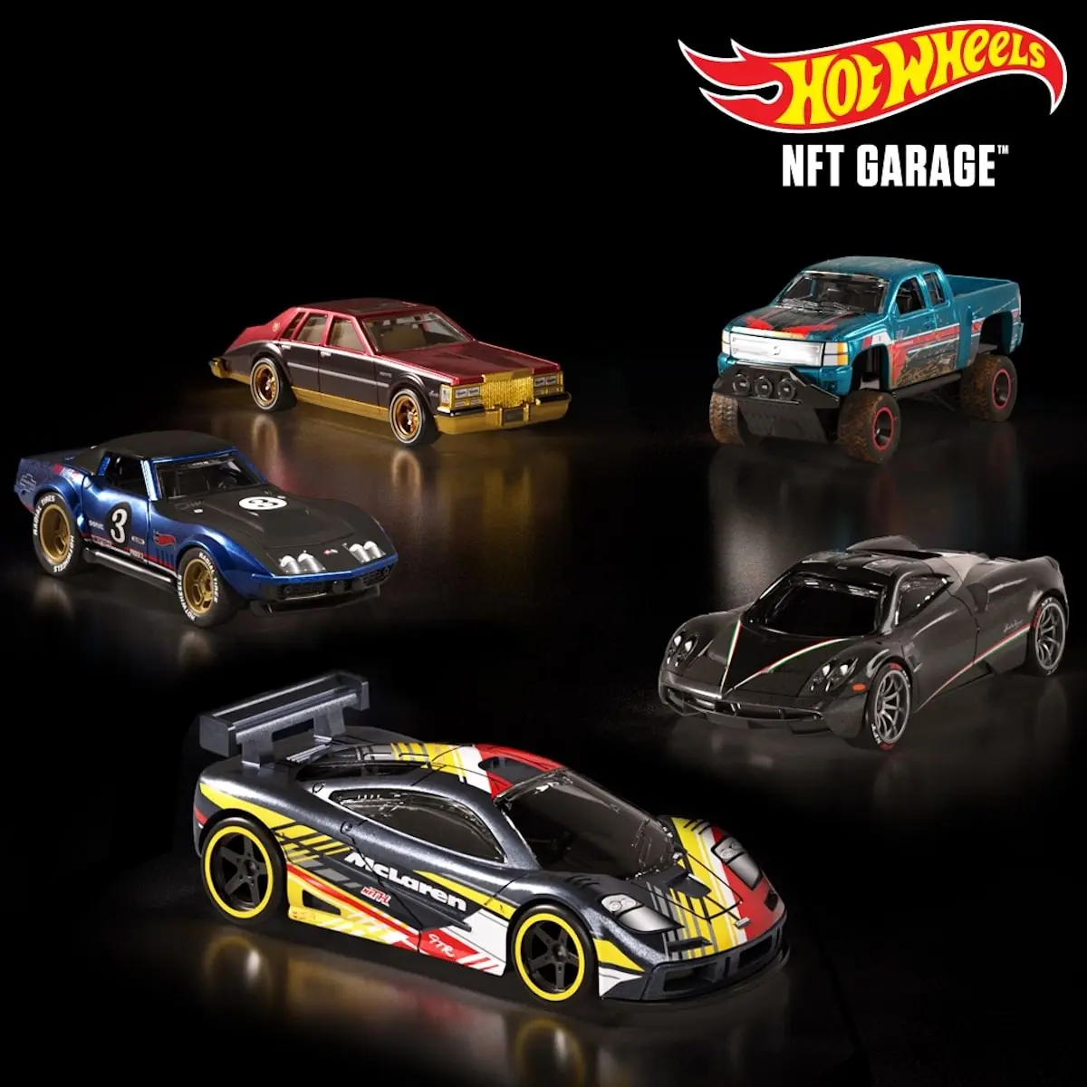 Mattel hot wheels nft