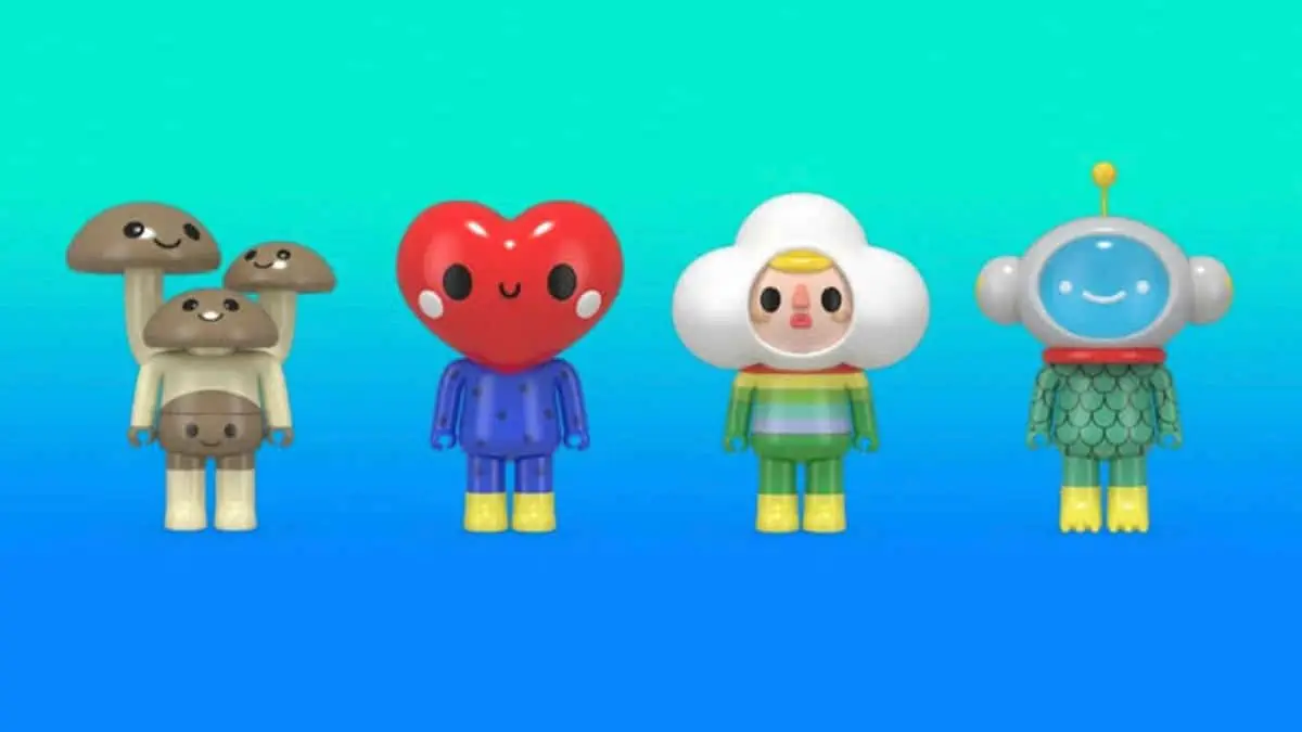 Characters from the friendsies NFT collection